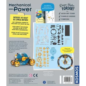 Kosmos Mechanical Power, Robô, Engenharia, 8 anos, Multicolor