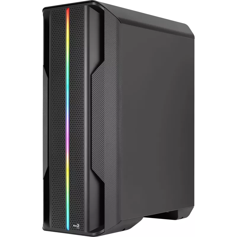 Aerocool Splinter Duo-G-BK-v1 caixa ATX Mid Tower, vidro temperado, preto