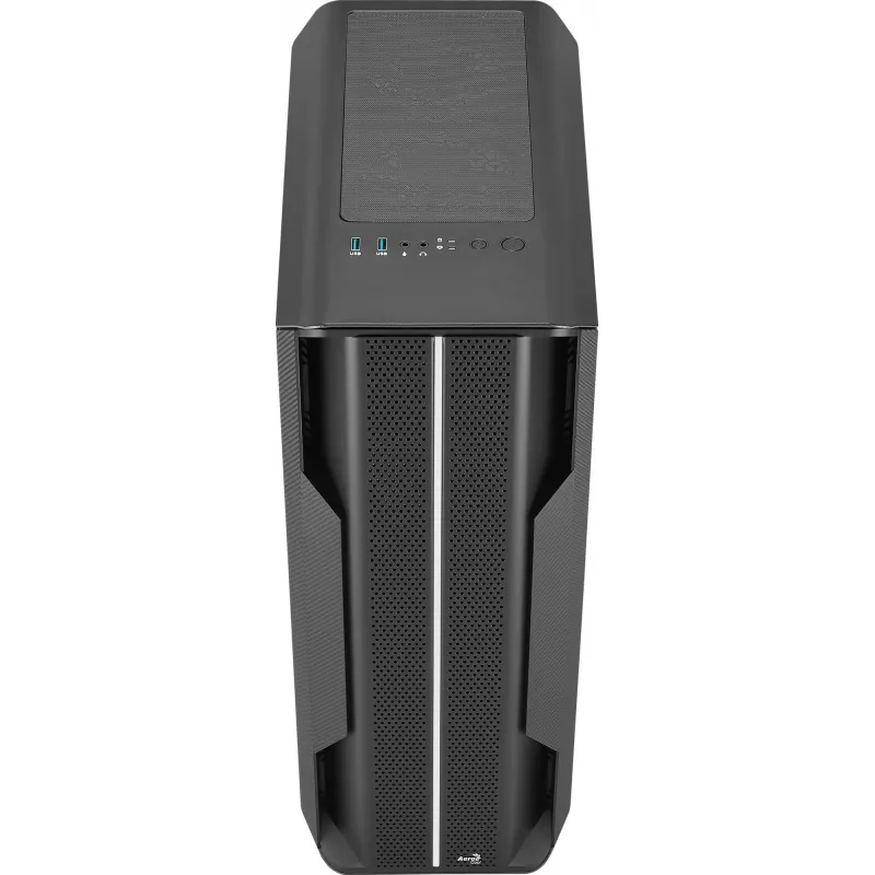 Aerocool Splinter Duo-G-BK-v1 caixa ATX Mid Tower, vidro temperado, preto