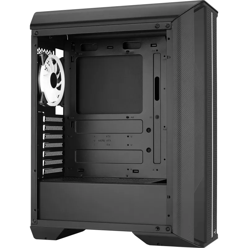 Aerocool Splinter Duo-G-BK-v1 caixa ATX Mid Tower, vidro temperado, preto