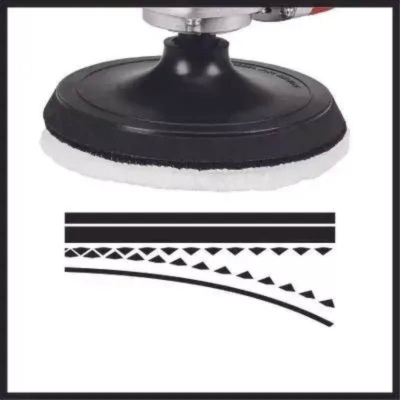 Einhell CC-PO 1100/150 E polidora e lixadeira, 1100 W, 150 mm