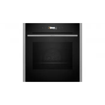 Forno Neff N 70 B24CR71N0 71 L preto, aço inoxidável