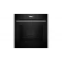 Forno Neff N 70 B24CR71N0 71 L preto, aço inoxidável