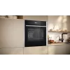 Forno Neff N 70 B24CR71N0 71 L preto, aço inoxidável