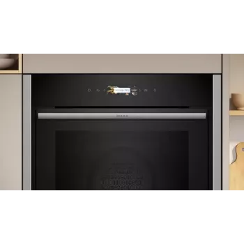 Forno Neff B54CR71N0 71 L preto, aço inoxidável