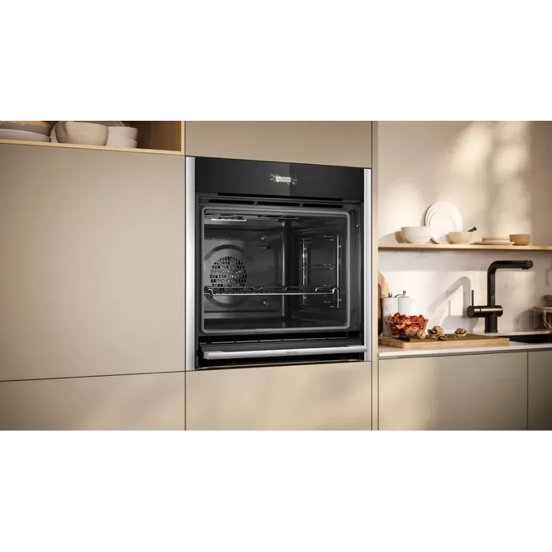 Forno Neff B54CR71N0 71 L preto, aço inoxidável
