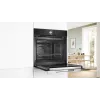 Bosch Serie 8 HRG7764B1 forno de encastre, 60 cm, 71 l, A+, vapor, AirFry, pirólise, Home Connect, preto