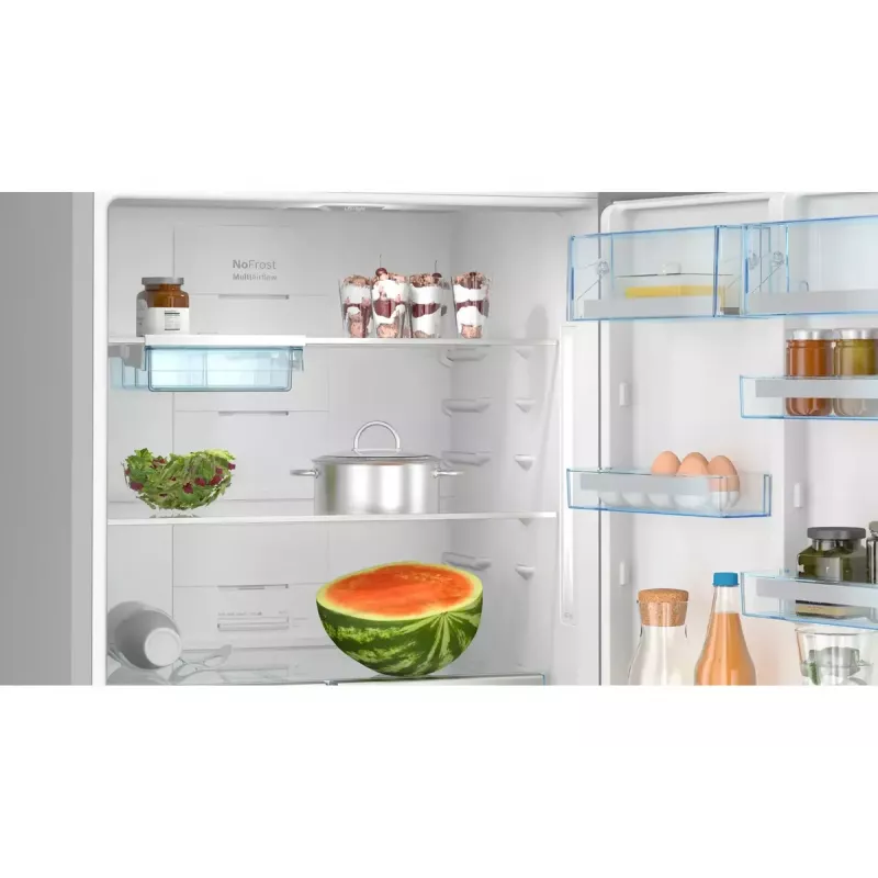 Combinado frigorífico-congelador Bosch Serie 6 KGN76AXDR, independente, 526 L, preto
