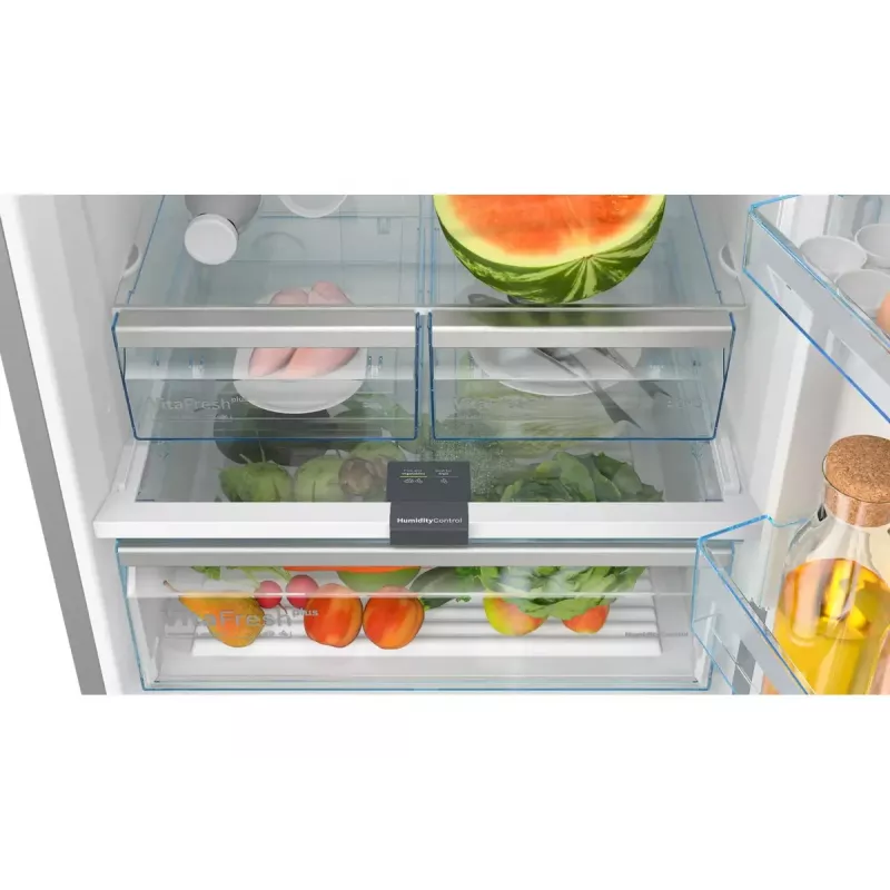 Combinado frigorífico-congelador Bosch Serie 6 KGN76AXDR, independente, 526 L, preto