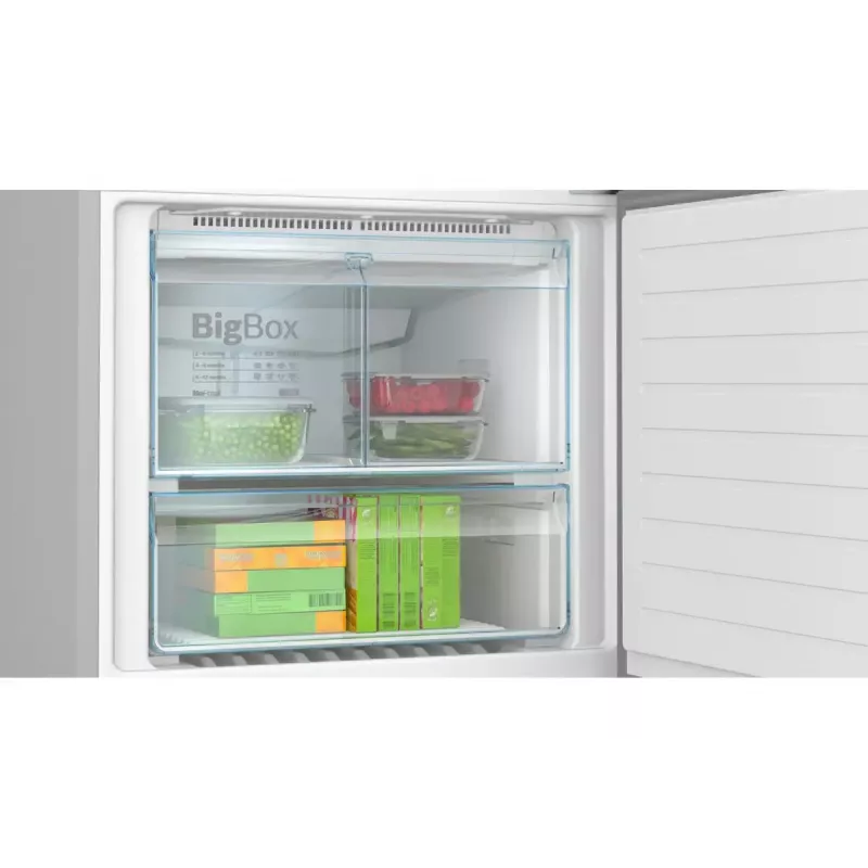 Combinado frigorífico-congelador Bosch Serie 6 KGN76AXDR, independente, 526 L, preto