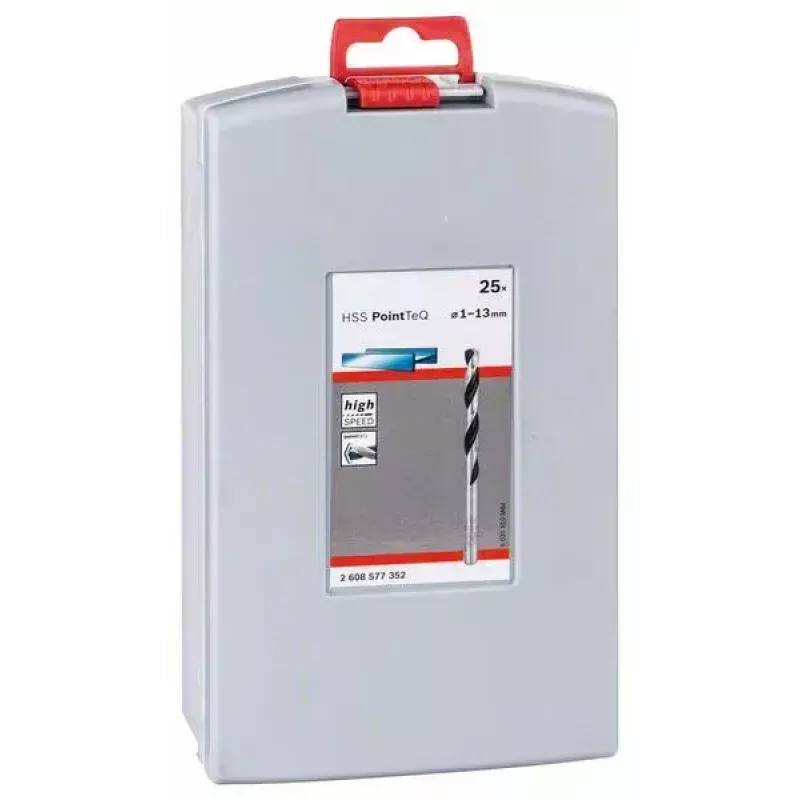 Conjunto de brocas helicoidais Bosch HSS PointTeQ 25 unid.