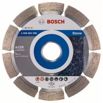 Bosch Standard for Stone disco de corte diamantado, 125 x 22,23 mm, 2608602598