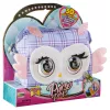 Purse Pets, Print Perfect Hoot Couture Owl, brinquedo interativo e mala de mão com mais de 30 sons e reações, brinquedo para raparigas a partir dos 5 anos