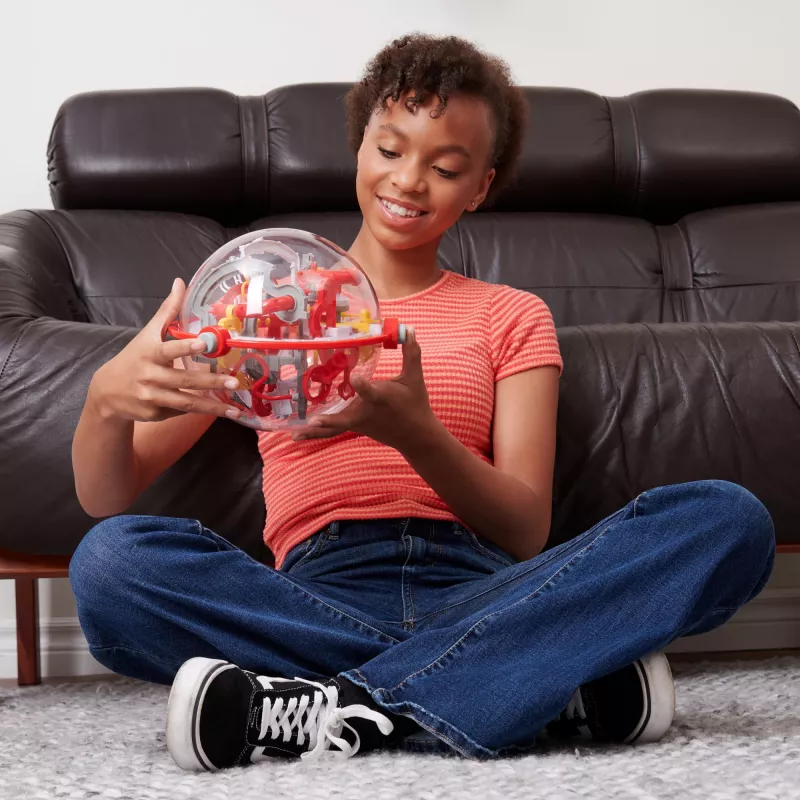Spiele Perplexus Portal, labirinto esférico 3D, brinquedo antiestresse, bola de puzzle de viagem para crianças com 150 obstáculos, para adultos e crianças a partir dos 8 anos