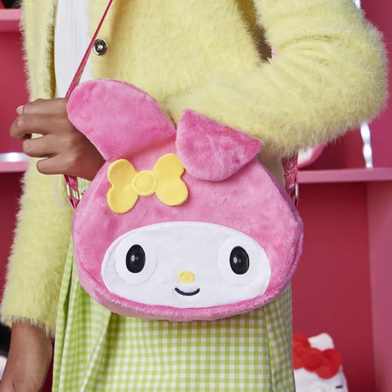 Purse Pets, Sanrio Hello Kitty and Friends, My Melody brinquedo interativo animal de estimação e mala com mais de 30 sons e reações, brinquedo para meninas