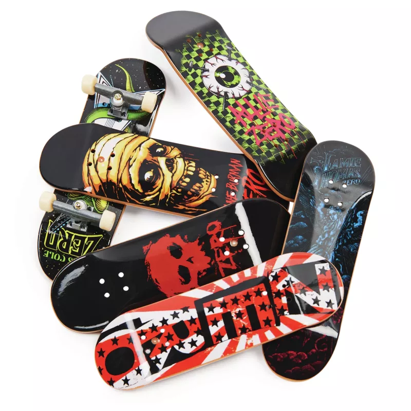 Tech Deck, Sk8shop Fingerboard Bonus Pack, mini-skates colecionáveis e personalizáveis (estilos podem variar)