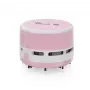 Peach PA105 aspirador de mão rosa, branco sem saco