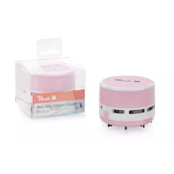 Peach PA105 aspirador de mão rosa, branco sem saco