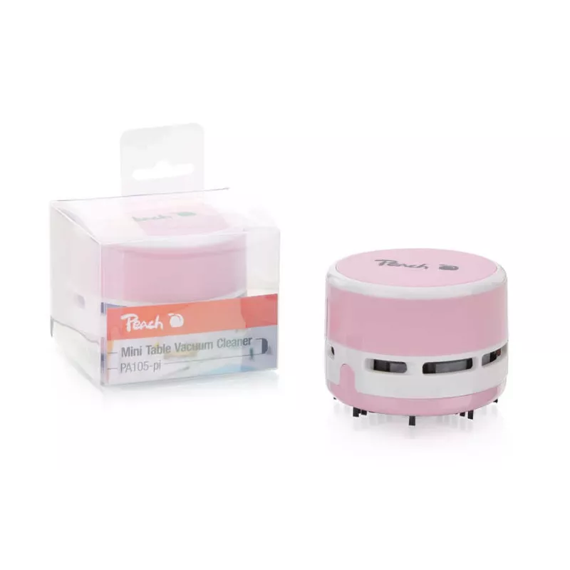 Peach PA105 aspirador de mão rosa, branco sem saco