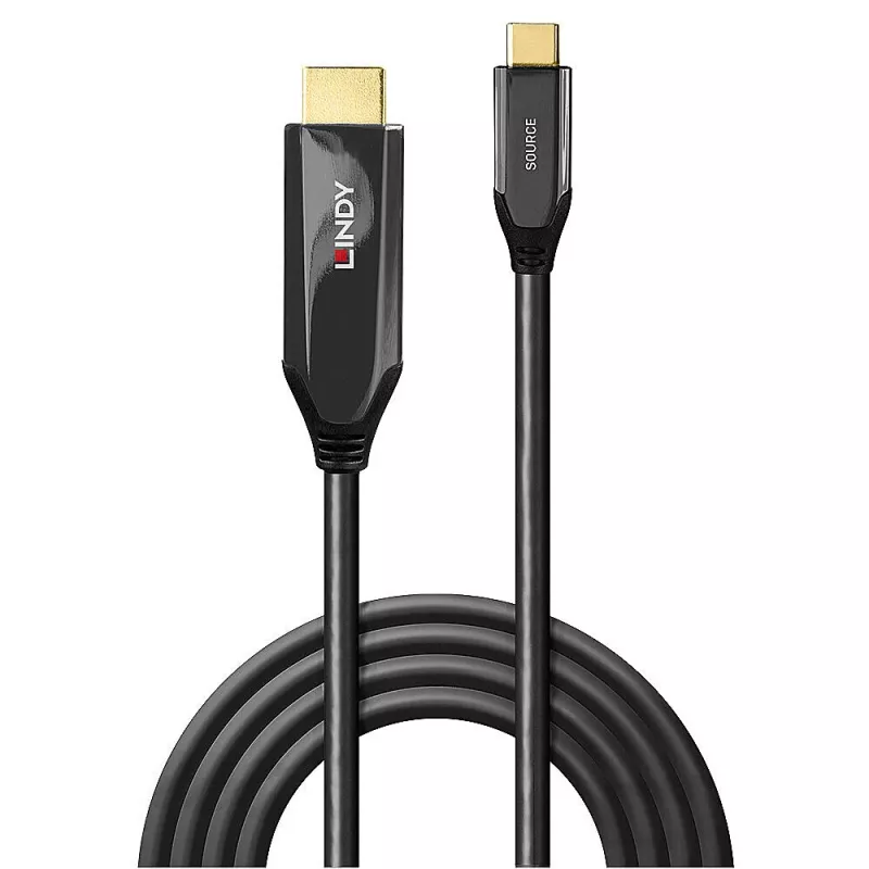 Cabo adaptador Lindy 2m USB Type-C para HDMI 8K60