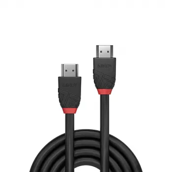 Cabo HDMI Lindy 15m standard, linha preta, 15 m, HDMI Type-A (standard), HDMI Type-A (standard), 10,2 Gbit/s, preto