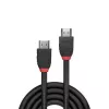 Cabo HDMI Lindy 7,5m cabo HDMI standard linha preta 2.0 10,2 Gbit/s