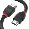 Cabo HDMI Lindy 0,5 m 8K60Hz linha preta ficha macho para ficha macho