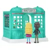 Wizarding World Harry Potter, loja de doces Honeydukes Magical Minis com 2 figuras exclusivas e 5 acessórios, brinquedo infantil a partir dos 6 anos