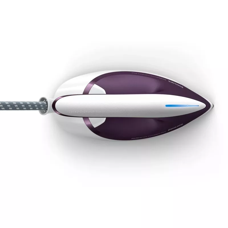Central de engomar a vapor Philips GC7933/30 2400 W 1,5 L base de engomar SteamGlide Plus violeta