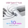 Hub USB icybox IB-HUB1450-C31 — 10 portas, USB 3.2