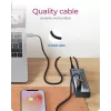 Hub USB icybox IB-HUB1450-C31 — 10 portas, USB 3.2