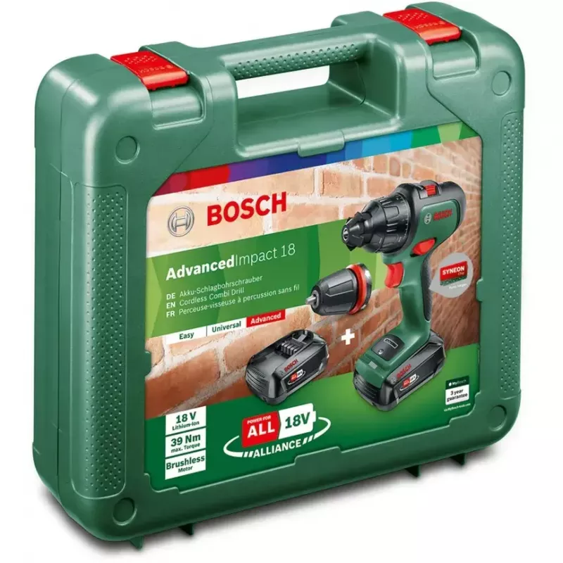 Berbequim de impacto sem fio Bosch AdvancedImpact 18