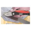 Bessey DBKPH-EU x-ato dobrável, cabo de ABS, preto/vermelho