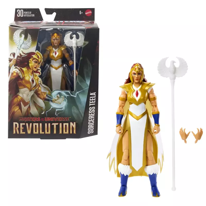 Figura de ação Mattel Masters of the Universe Sorceress Teela 6+ multicolor