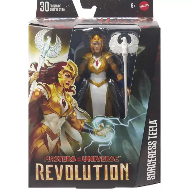 Figura de ação Mattel Masters of the Universe Sorceress Teela 6+ multicolor