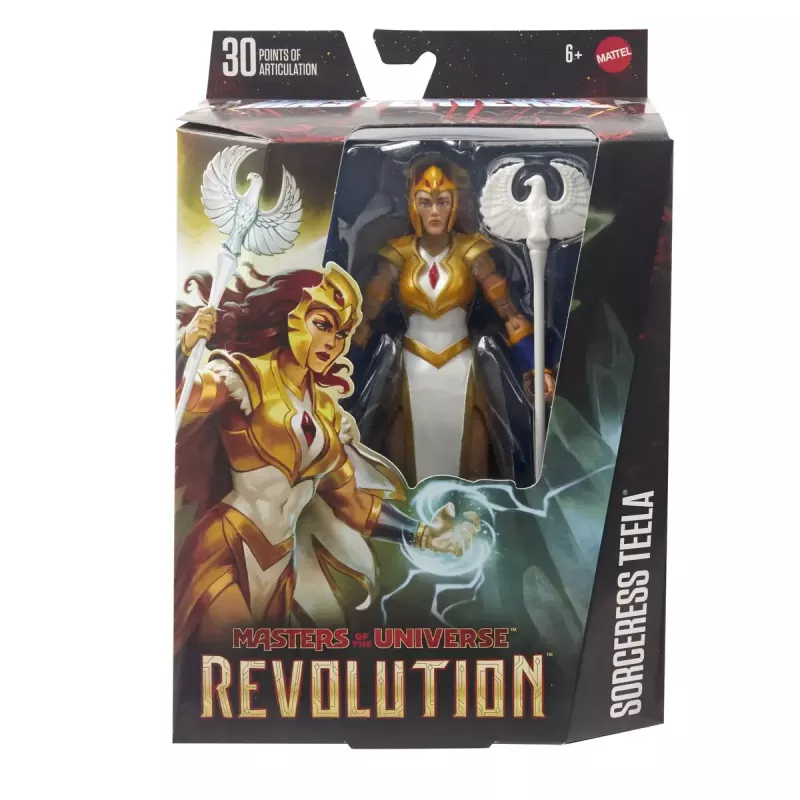 Figura de ação Mattel Masters of the Universe Sorceress Teela 6+ multicolor