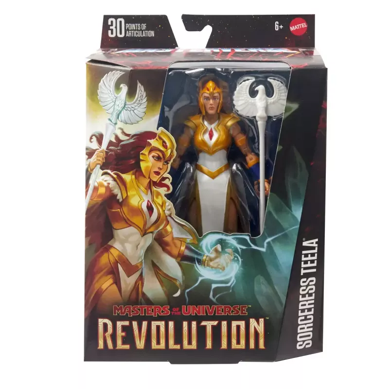 Figura de ação Mattel Masters of the Universe Sorceress Teela 6+ multicolor