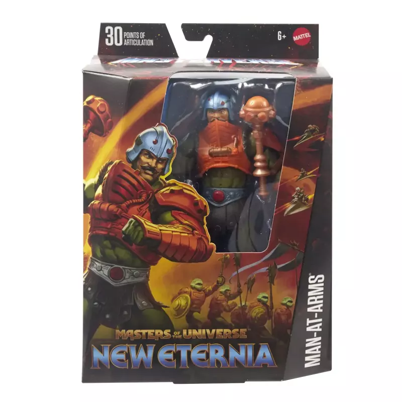 Figura de ação Mattel Masters of the Universe Man-At-Arms 6+ multicolor