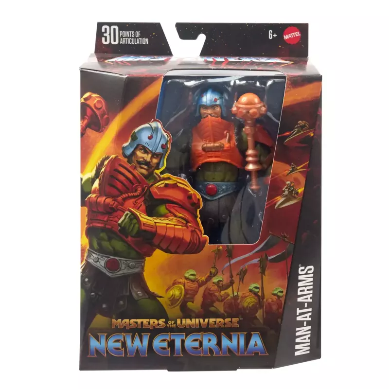 Figura de ação Mattel Masters of the Universe Man-At-Arms 6+ multicolor