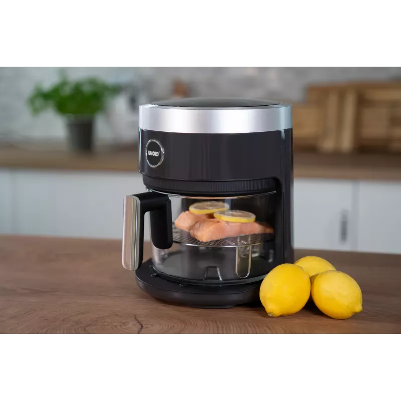 Fritadeira de ar quente Unold 58695 individual 3,5 L autónoma 1200 W preto