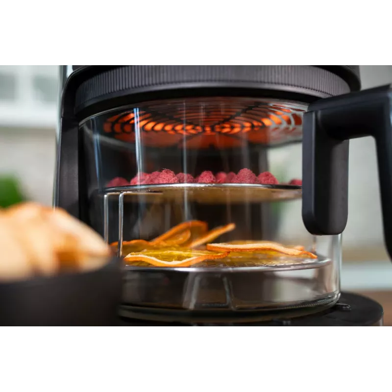 Fritadeira de ar quente Unold 58695 individual 3,5 L autónoma 1200 W preto