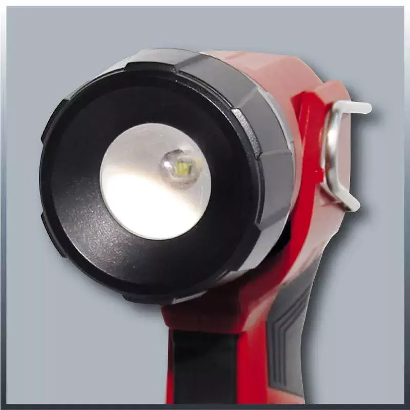 Lâmpada de trabalho LED Einhell TE-CL 18 Li H-Solo preto vermelho