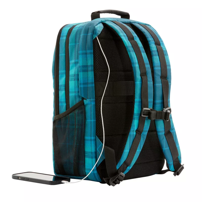 Mochila HP Campus XL Tartan Plaid, mochila, 620 g