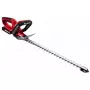 Einhell GE-CH 1846 Li Kit corta-sebes a bateria, 18 V, bateria de iões de lítio de 2,0 Ah, lâmina dupla, comprimento de corte 52 cm, vermelho/preto