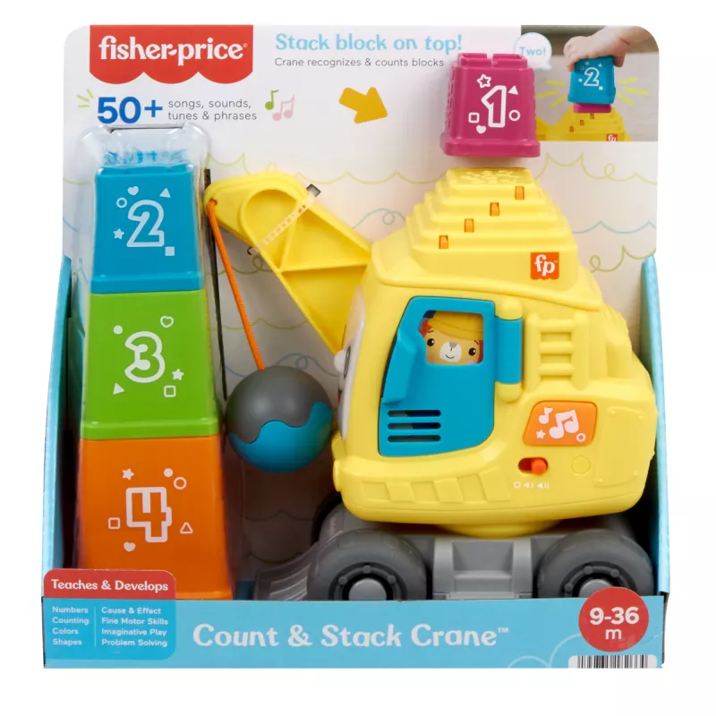 Mattel Count & Stack Grua jogo de destreza