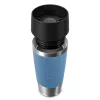 Caneca de viagem EMSA Travel Mug Classic 360 ml azul em aço inoxidável