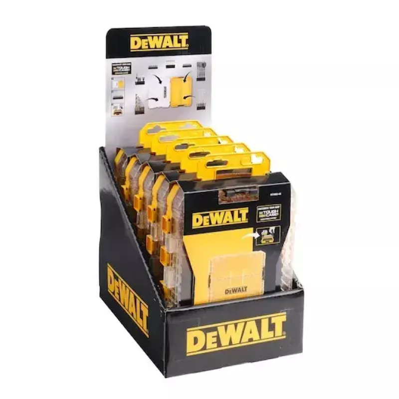 Caixa de peças pequenas DeWalt DT70803-QZ 175×265×50 mm preto/amarelo, pack de 5