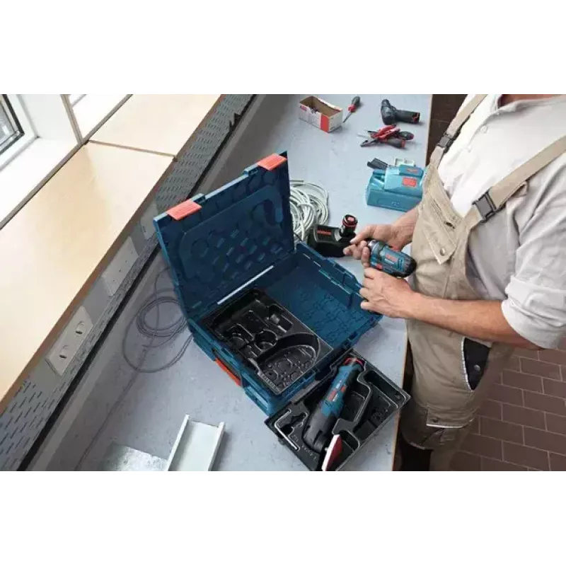 Bosch 1 600 A01 9YY caixa de armazenamento acessório preto conjunto de divisórias