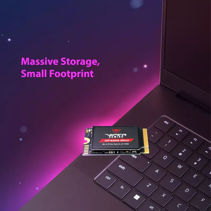 Disco SSD Patriot Memory 2 TB M.2 PCI Express 4.0 NVMe VP4000 Mini