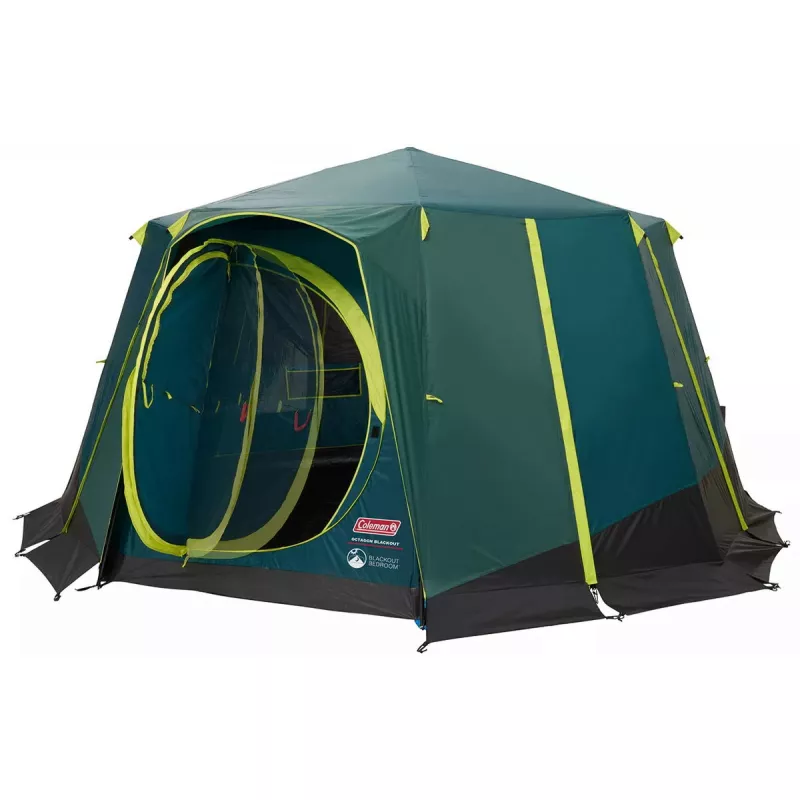 Tenda Coleman Octagon verde amarelo
